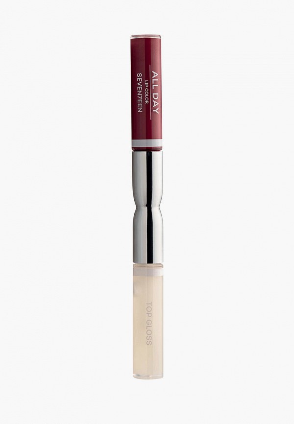 

Помада Seventeen, Коричневый, жидкая стойкая ALL DAY LIP COLOR & TOP GLOSS т.61 темный палисандр, 3.5*3.5 мл
