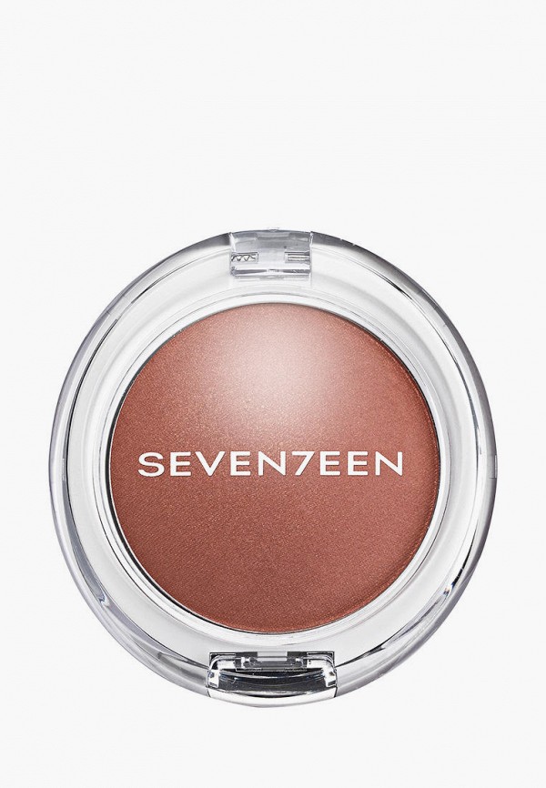 

Румяна Seventeen, Коричневый, перламутровые PEARL BLUSH POWDER т.02 корица, 7.5 г