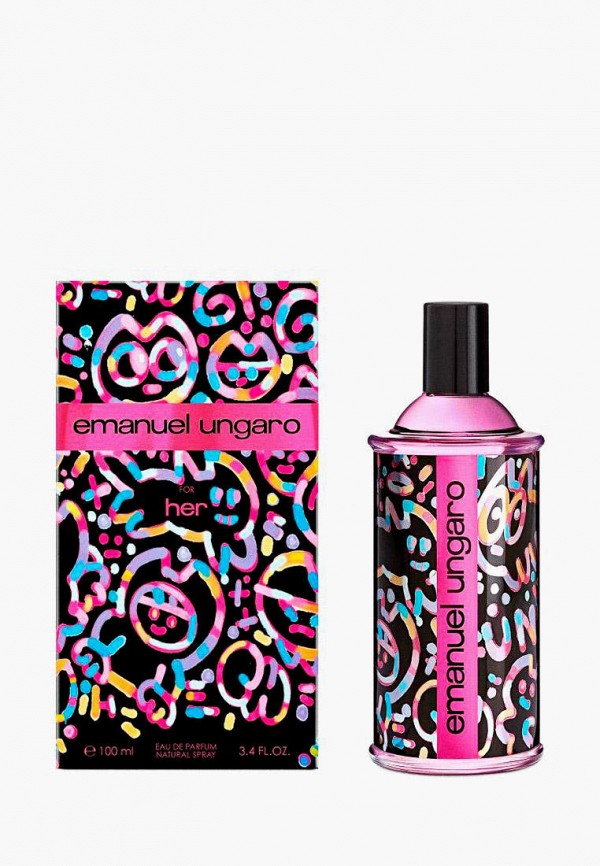 

Парфюмерная вода Emanuel Ungaro, Разноцветный, EMANUEL UNGARO her 100 мл