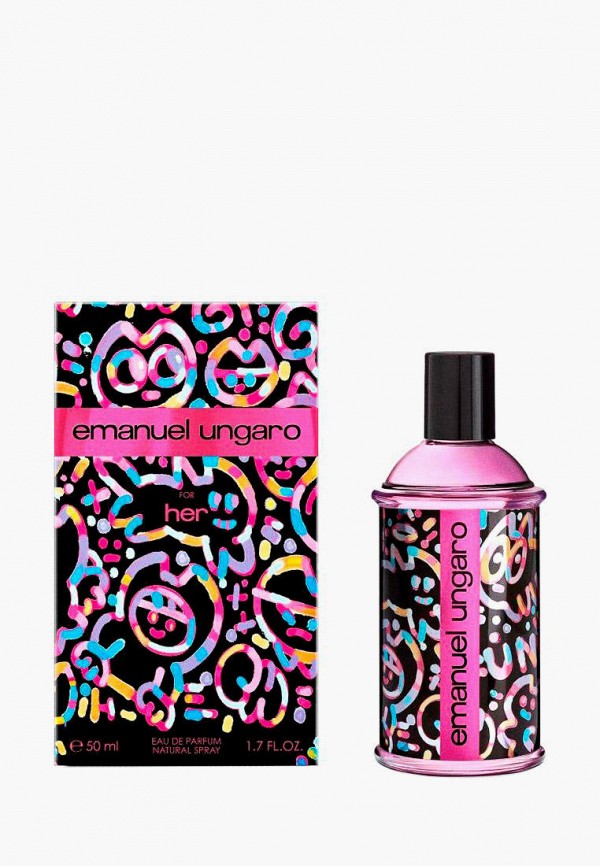 

Парфюмерная вода Emanuel Ungaro, Разноцветный, EMANUEL UNGARO her 50 мл