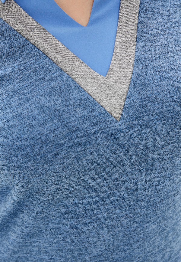 Пуловер Lamiavita цвет голубой  Фото 4