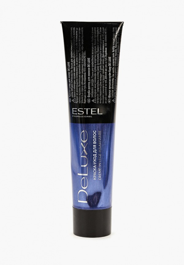 

Краска для волос Estel, Бежевый, DE LUXE для окрашивания волос ESTEL PROFESSIONAL 10/01 светлый блондин натурально-пепельный, 60 мл