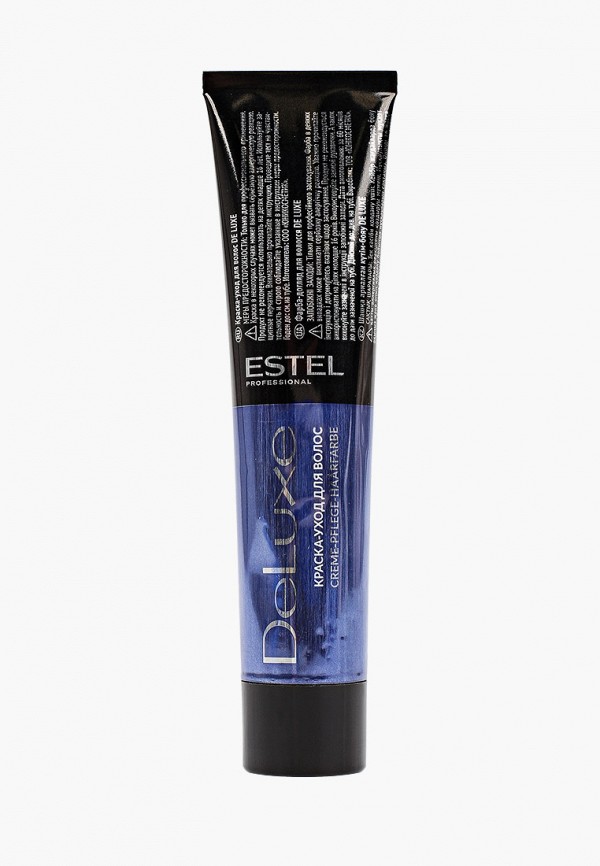 

Краска для волос Estel, Коричневый, DE LUXE для окрашивания волос ESTEL PROFESSIONAL, 5/6 светлый шатен фиолетовый, 60 мл