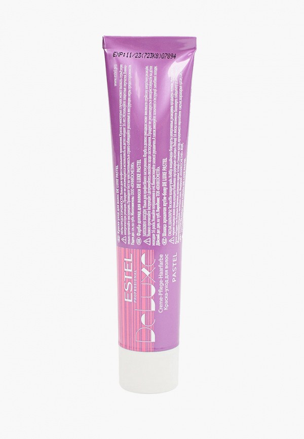 

Краска для волос Estel, Белый, DE LUXE PASTEL для окрашивания волос P/0088 индиго 60 мл