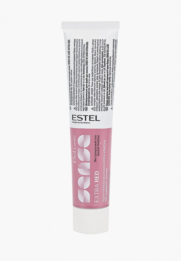 

Краска для волос Estel, Бежевый, SENSE DE LUXE EXTRA RED для окрашивания волос ESTEL PROFESSIONAL, 77/44 русый медный интенсивный, 60 мл