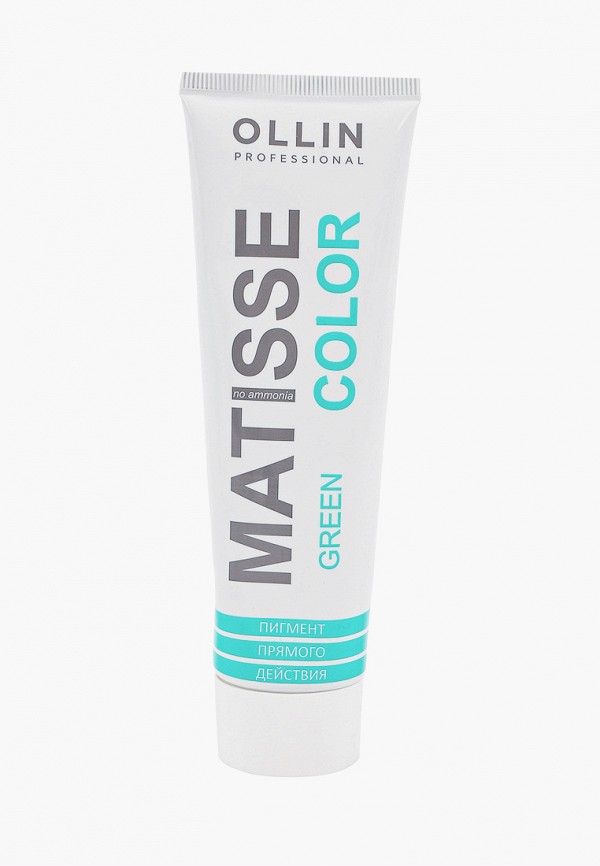 

Краска для волос Ollin, Зеленый, Пигмент MATISSE COLOR прямого действия OLLIN PROFESSIONAL зеленый, 100 мл