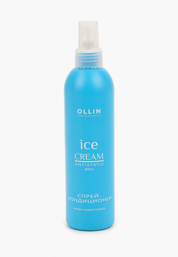 

Спрей для волос Ollin, Прозрачный, ICE CREAM для увлажнения и питания OLLIN PROFESSIONAL antistatic effect 250 мл