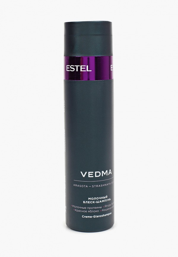 

Шампунь Estel, Прозрачный, VEDMA для блеска волос ESTEL PROFESSIONAL молочный, 250 мл