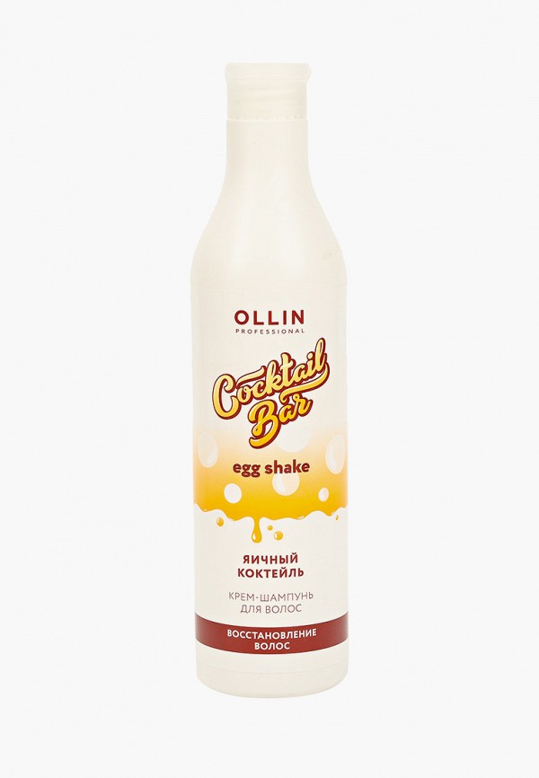 

Шампунь Ollin, Прозрачный, -крем COCKTAIL BAR для восстановления волос, яичный коктейль, 500 мл