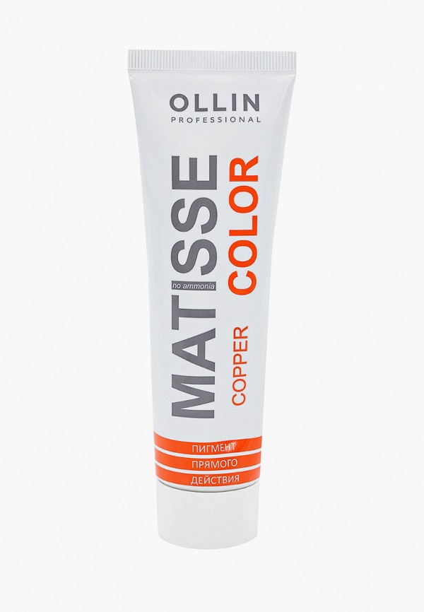 

Краска для волос Ollin, Оранжевый, Пигмент MATISSE COLOR прямого действия OLLIN PROFESSIONAL медный, 100 мл