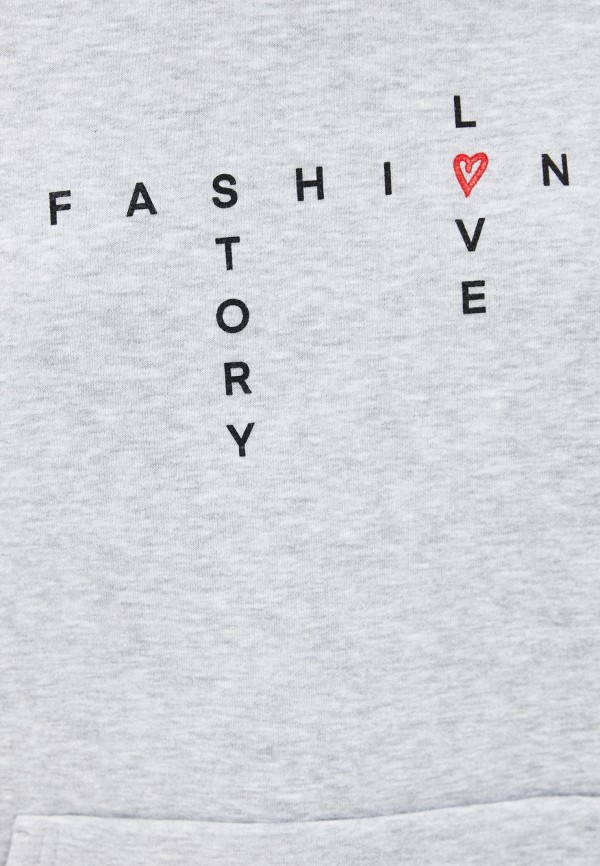 

Худи Fashion.Love.Story, Серый