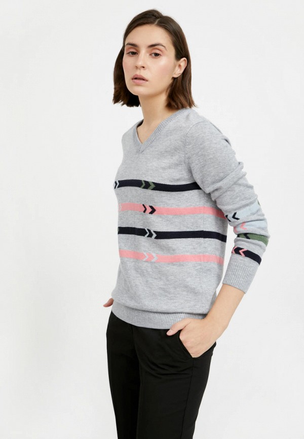 Пуловер Finn Flare цвет серый  Фото 4