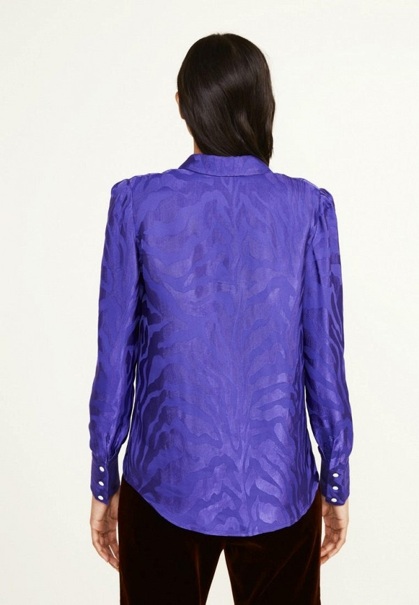 Блуза Claudie Pierlot цвет фиолетовый  Фото 2