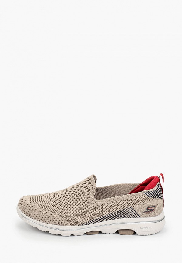 

Слипоны Skechers, Бежевый