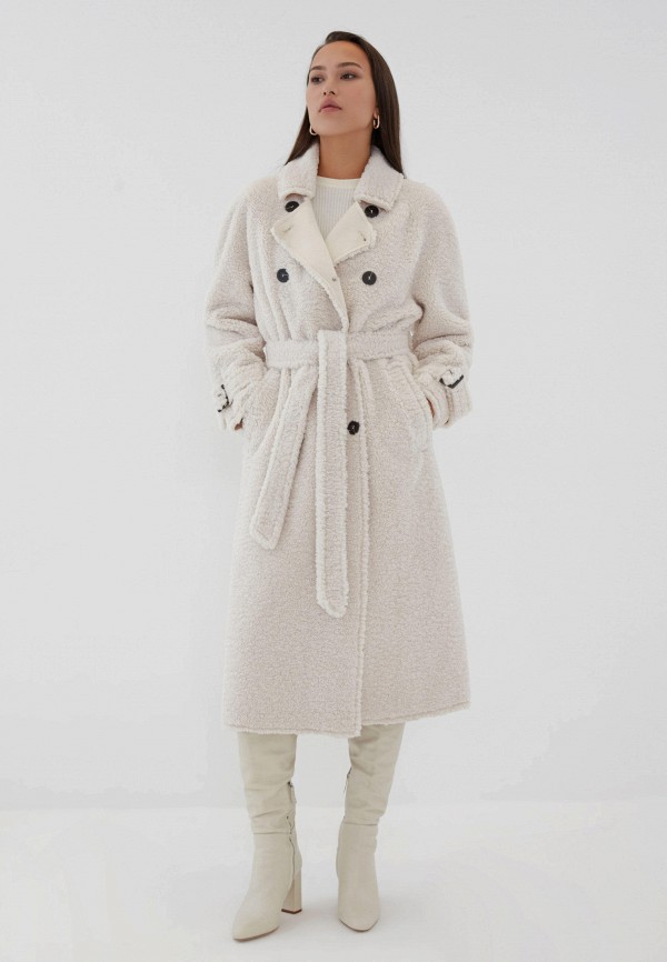 

Пальто Zarina, Бежевый, LIMITED COLLECTION