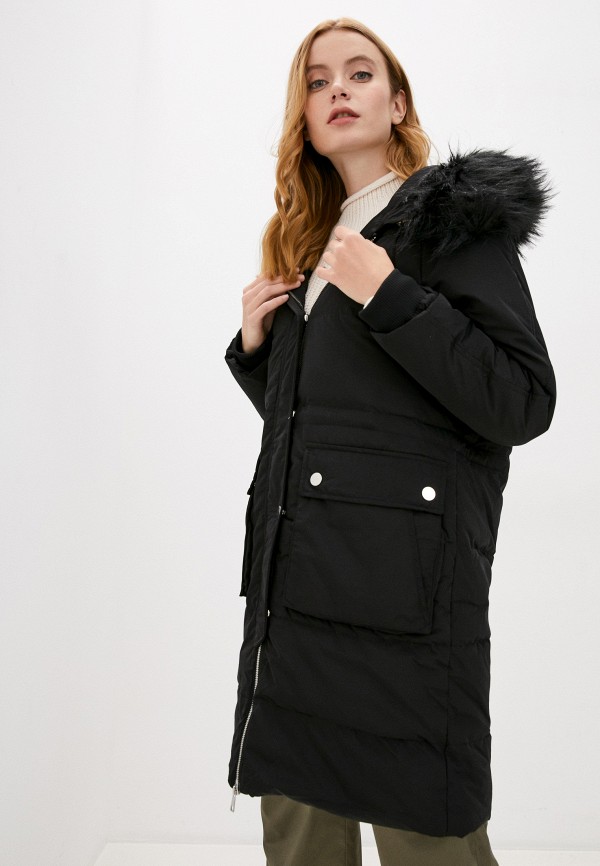 

Парка Mavi, Черный, FURRY PARKA