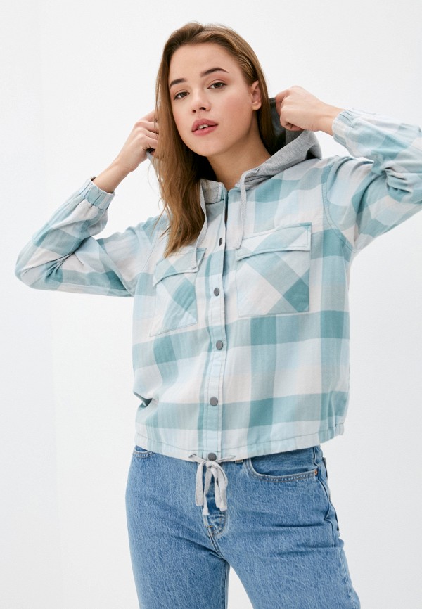 

Рубашка Mavi, Бирюзовый, HOODED SHIRT