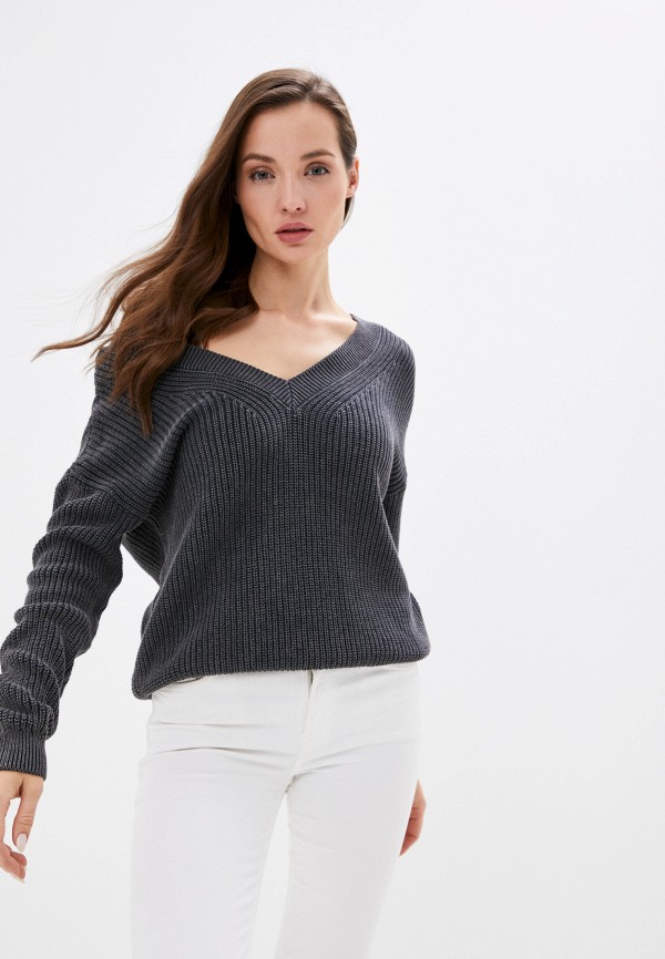 

Пуловер Mavi, Серый, V NECK SWEATER