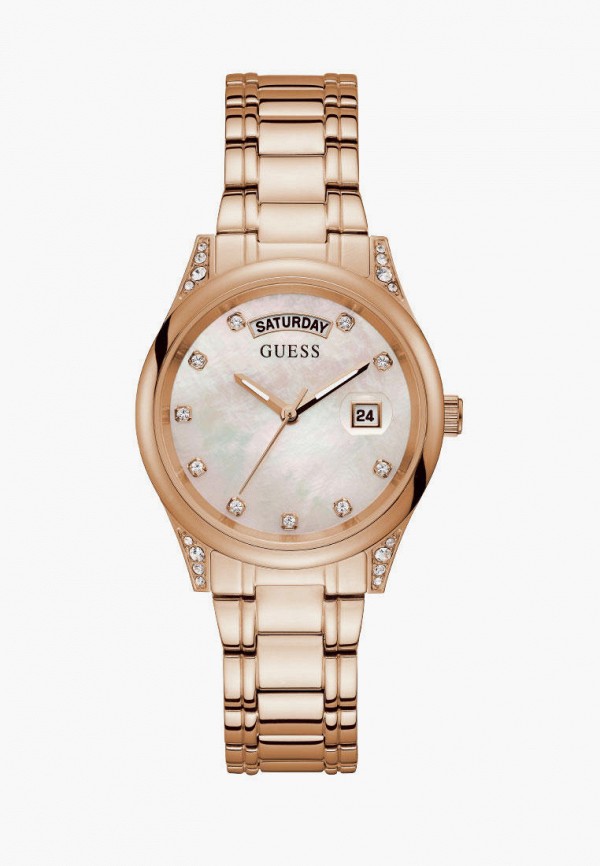 

Часы Guess, Розовый, Guess MP002XW02X8N