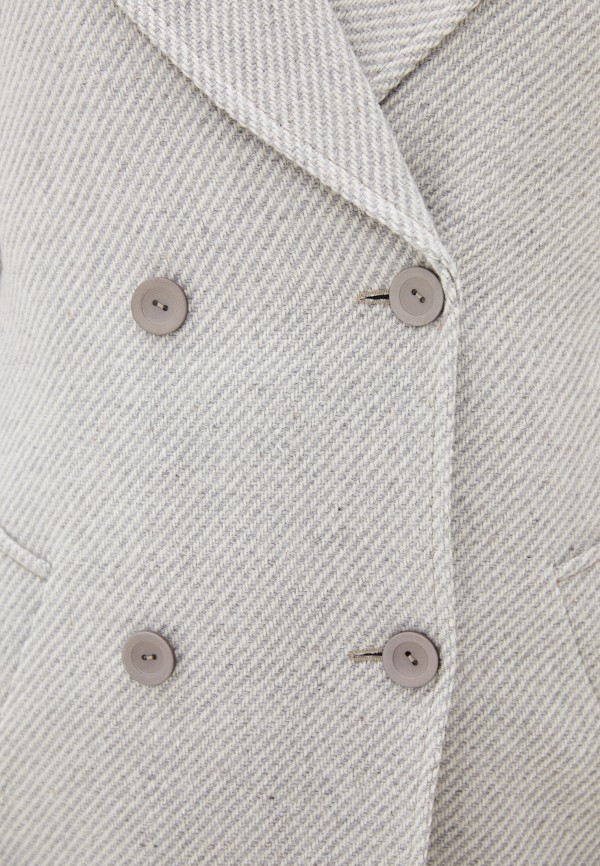 Пальто Smith's brand цвет серый  Фото 5