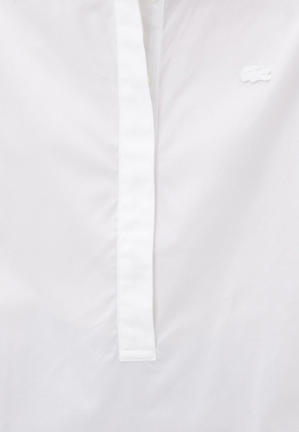 Блуза Lacoste цвет белый  Фото 4