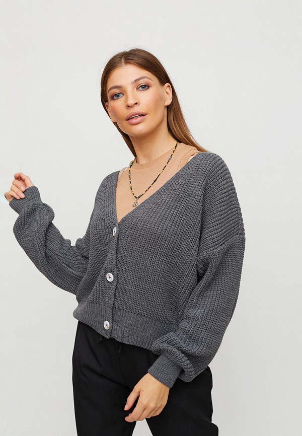 

Кардиган Karree, Серый, Karree MP002XW02Y5G