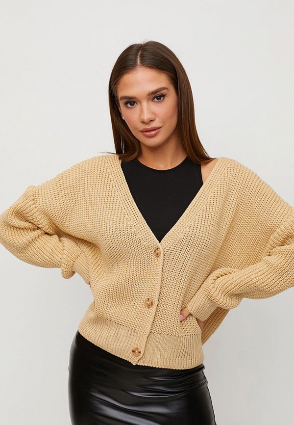 

Кардиган Karree, Бежевый, Karree MP002XW02Y5J