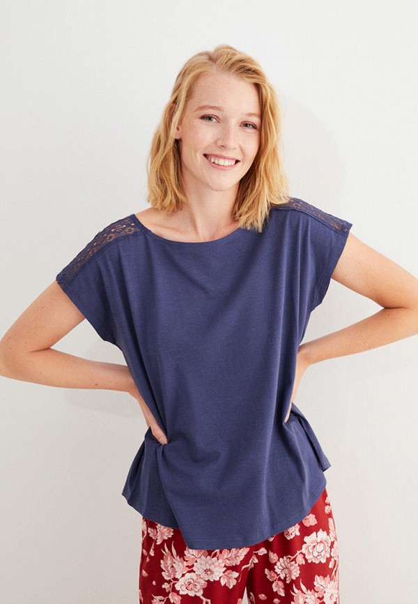 

Футболка домашняя women'secret, Синий, women'secret MP002XW02Y93