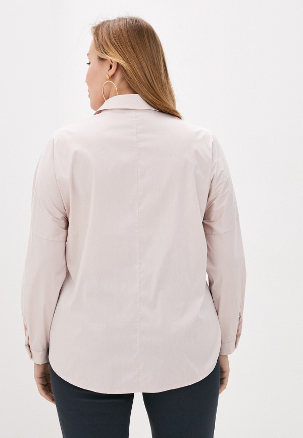 Рубашка Olsi бежевый, размер 52, фото 3