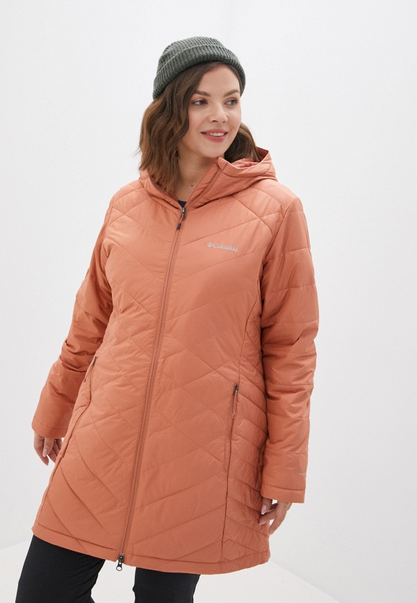 

Куртка утепленная Columbia, Коралловый, Heavenly™ Long Hdd Jacket