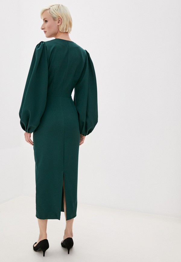 Платье Lipinskaya-Brand цвет зеленый  Фото 3