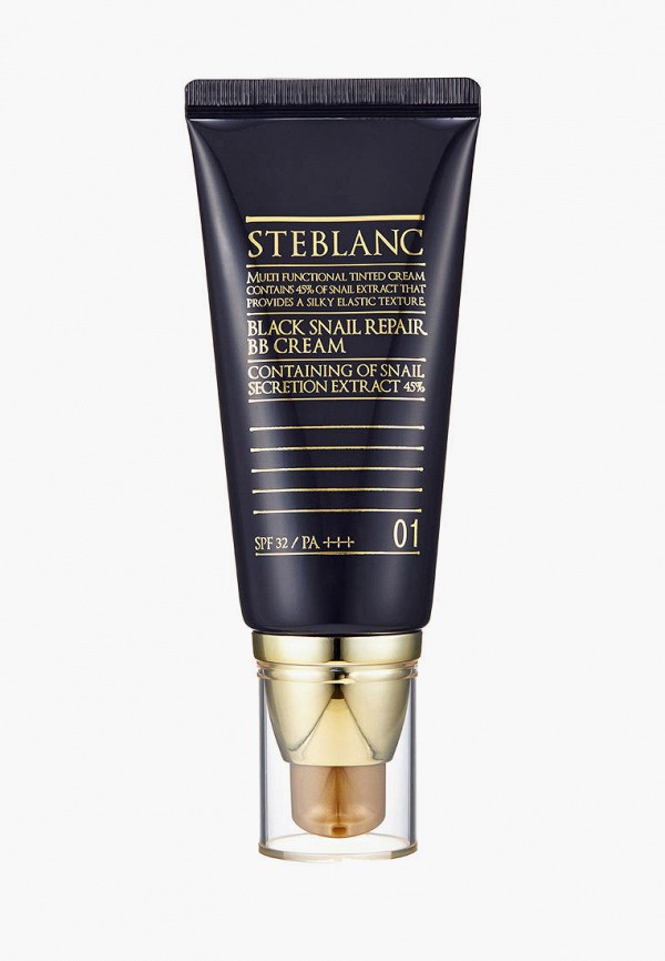 

BB-Крем Steblanc, Бежевый, с муцином черной улитки, SPF 32, тон 01, 50 мл