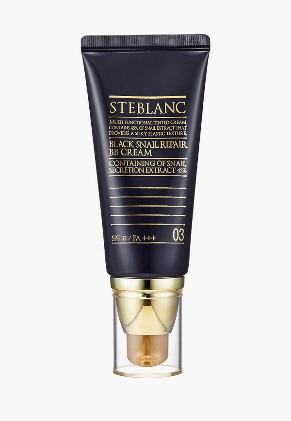 

BB-Крем Steblanc, Бежевый, с муцином черной улитки, SPF 32, тон 03, 50 мл