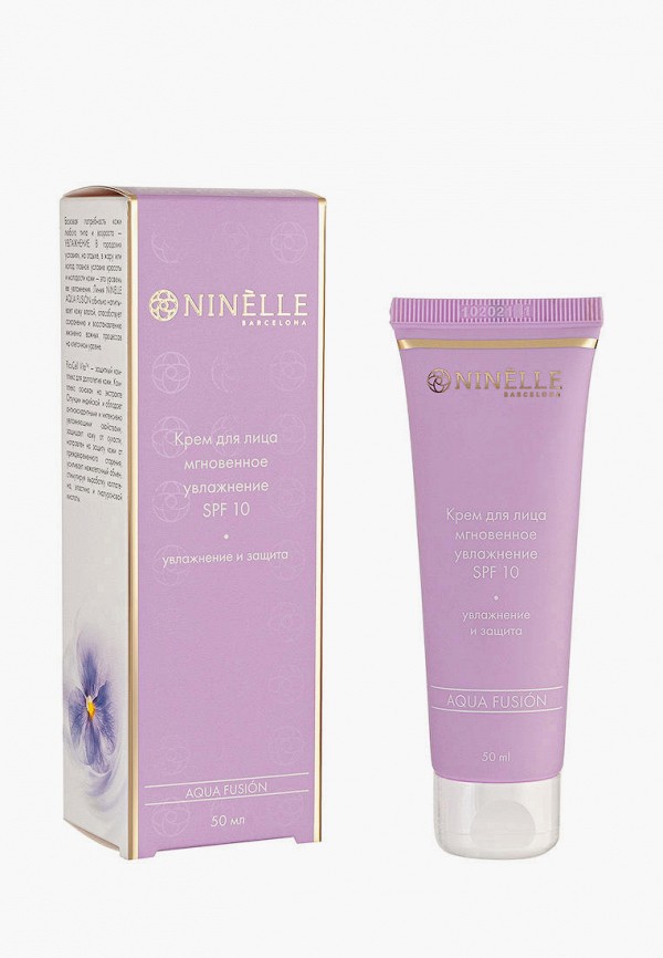 

Крем для лица Ninelle, Белый, мгновенное увлажнение AQUA FUSION, SPF10, 50 мл