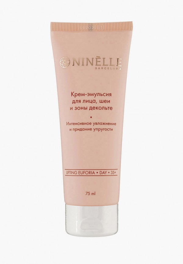 

Эмульсия для лица Ninelle, Белый, и шеи с зоной декольте LIFTING EUFORIA интенсивное увлажнение и упругость, 75 мл