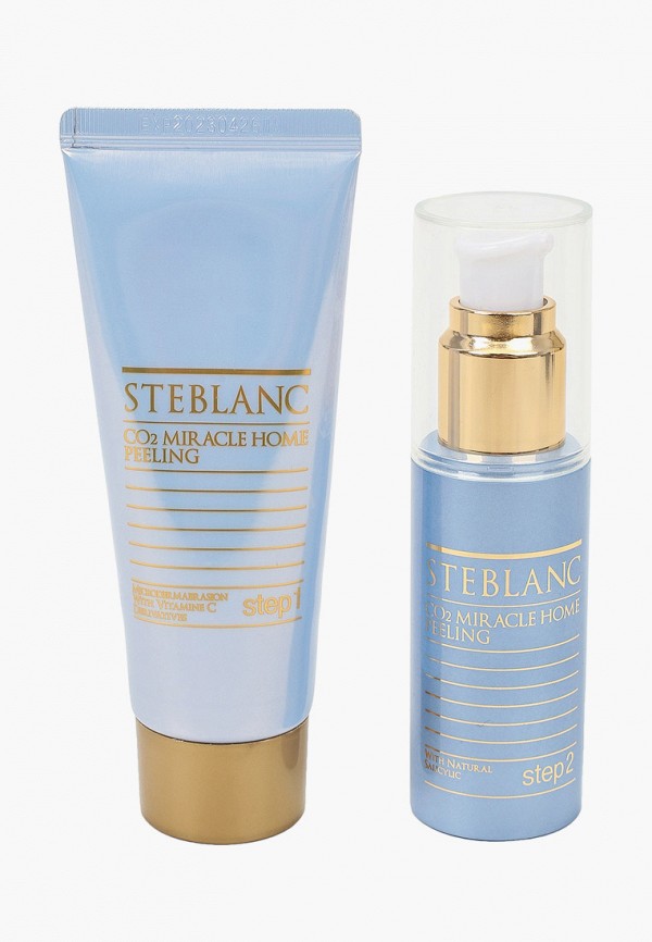 

Пилинг для лица Steblanc, Прозрачный, CO2 Miracle Home Peeling, 2х50 мл