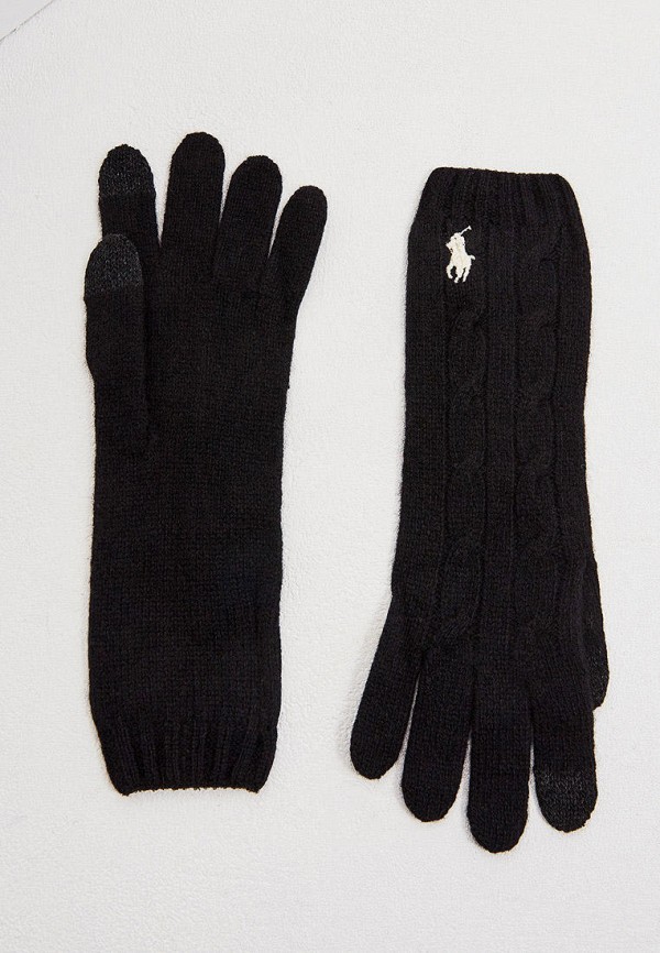 

Перчатки Polo Ralph Lauren, Черный, Polo Ralph Lauren MP002XW032LV