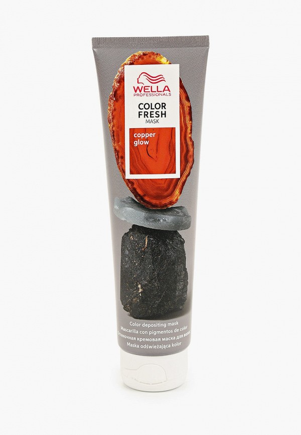 

Маска для волос Wella Professionals, Оранжевый, оттеночная COLOR FRESH кремовая WELLA PROFESSIONALS медное сияние, 150 мл