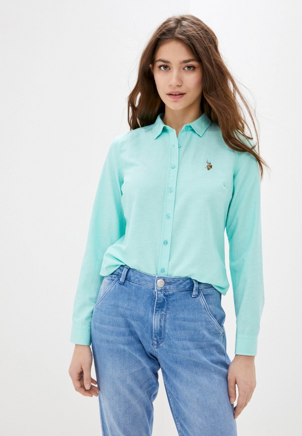 

Рубашка U.S. Polo Assn, Бирюзовый