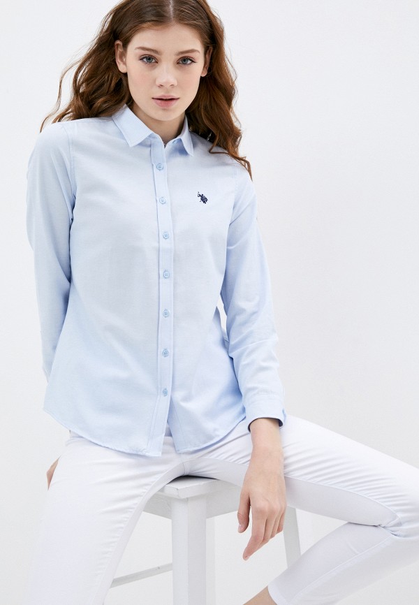 

Рубашка U.S. Polo Assn, Голубой