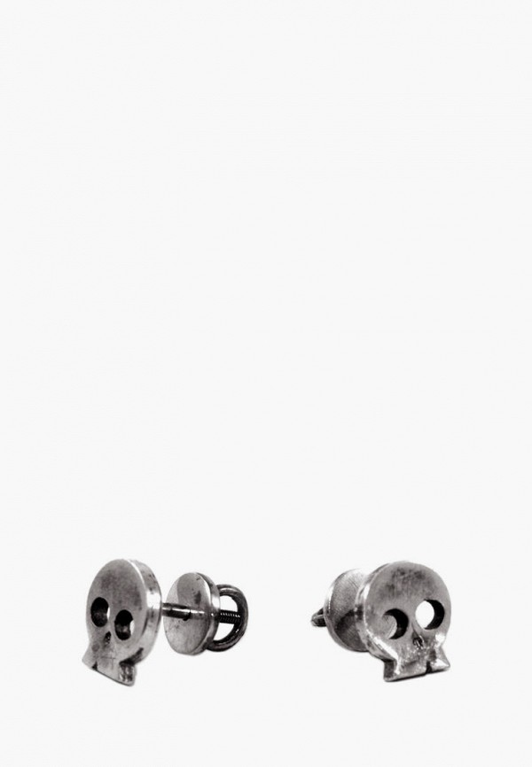 

Серьги из серебра 925 пробы EJ, Серебряный, "Stupid head"