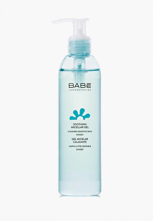 

Гель для умывания Babe Laboratorios, Прозрачный, мицеллярный, успокаивающий, 245 мл