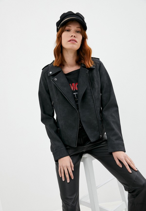 

Куртка кожаная Top Secret, Черный