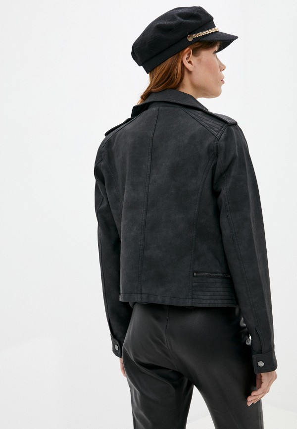 Куртка кожаная Top Secret цвет черный  Фото 3