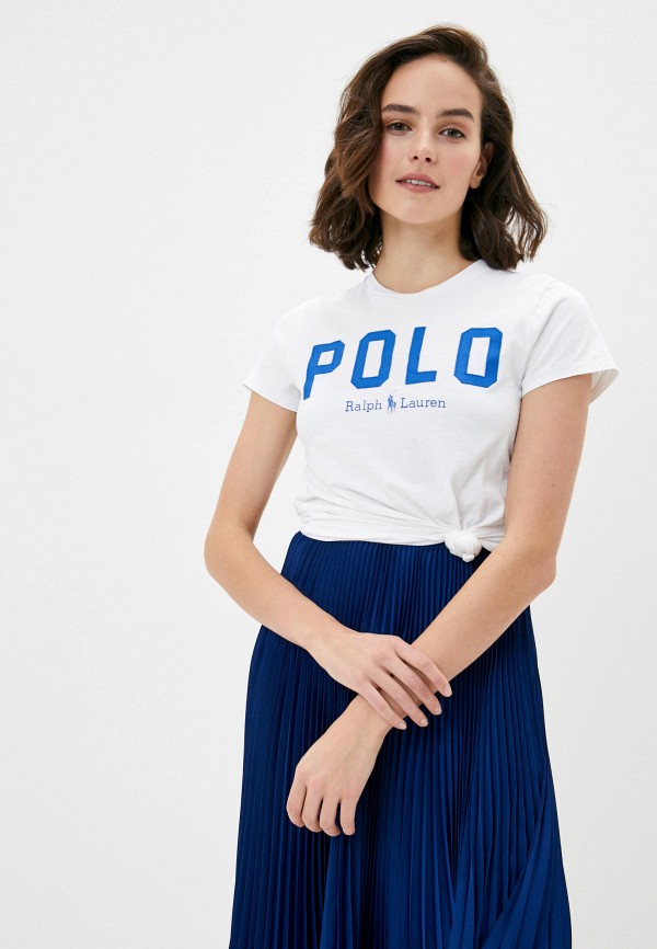

Футболка Polo Ralph Lauren, Белый, Polo Ralph Lauren MP002XW036BQ
