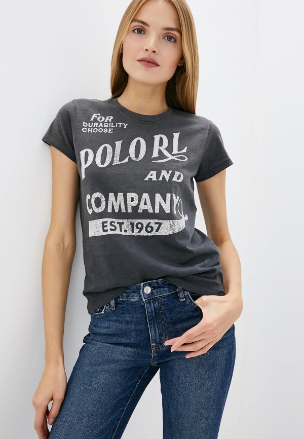 

Футболка Polo Ralph Lauren, Серый, Polo Ralph Lauren MP002XW036BU