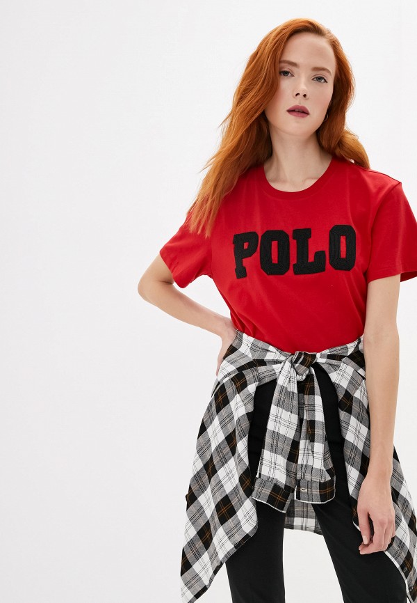 

Футболка Polo Ralph Lauren, Красный, Polo Ralph Lauren MP002XW036BV