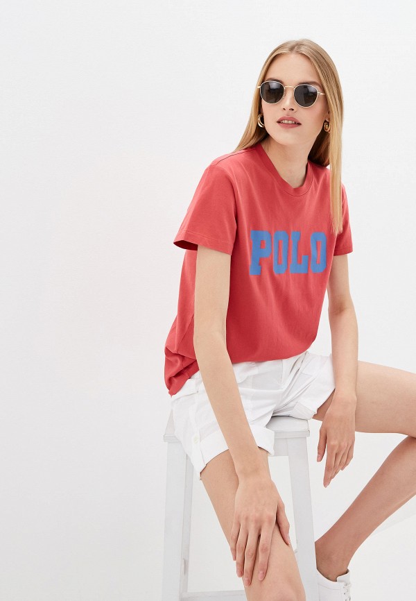 

Футболка Polo Ralph Lauren, Коралловый, Polo Ralph Lauren MP002XW036C4