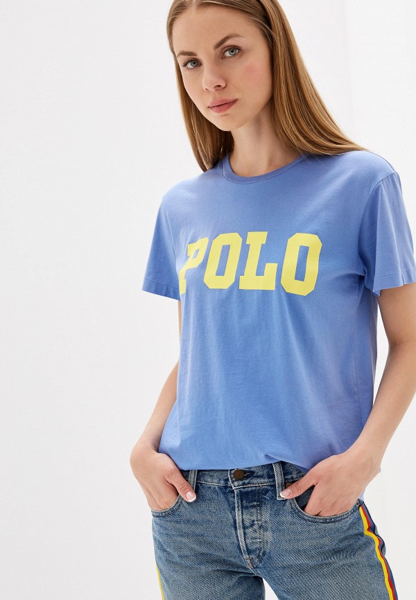 

Футболка Polo Ralph Lauren, Синий, Polo Ralph Lauren MP002XW036C5