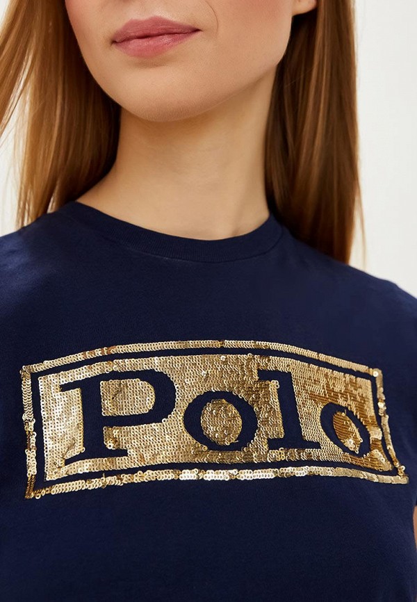 

Футболка Polo Ralph Lauren, Синий, Polo Ralph Lauren MP002XW036CC